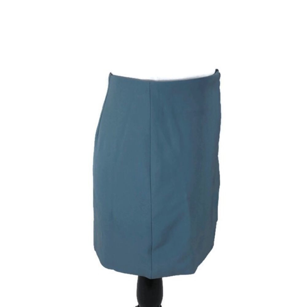 Forever 21 Blue Mini Skirt with Zipper Size Small - Picture 4 of 8